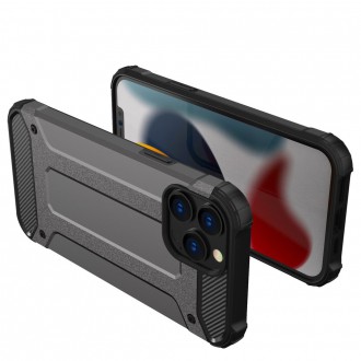 Kryt Hybrid Armor pro iPhone 14 Pro obrněný hybridní kryt modrý