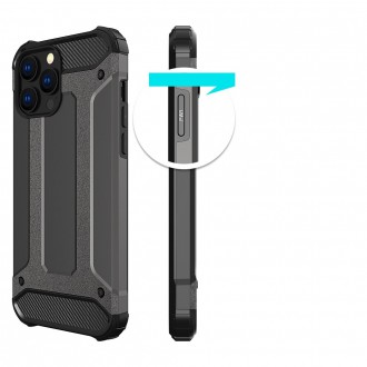 Kryt Hybrid Armor pro iPhone 14 Pro obrněný hybridní kryt modrý