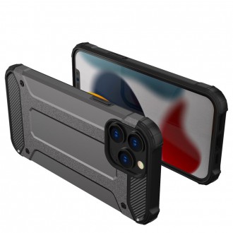Kryt Hybrid Armor pro iPhone 14 Pro Max obrněný hybridní kryt modrý