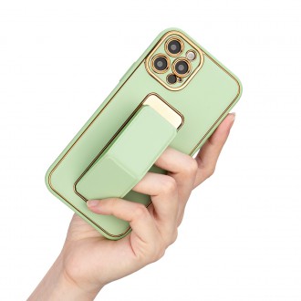 New Kickstand Case case for iPhone 12 Pro with stand green