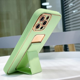 New Kickstand Case case for iPhone 12 Pro with stand green