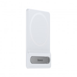Baseus skládací stojan s magnetickým držákem bílý (LUXZ010002)
