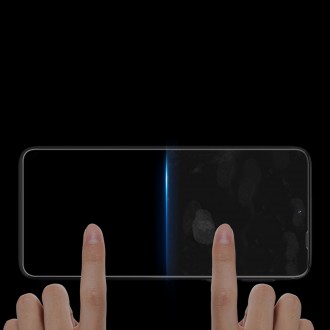 Dux Ducis 10D Tempered Glass 9H full screen tempered glass with frame Motorola Moto E32 black (case friendly)