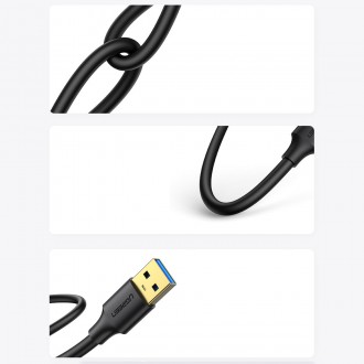 Ugreen cable 3m USB 3.2 Gen 1 cable black (US128 90576)