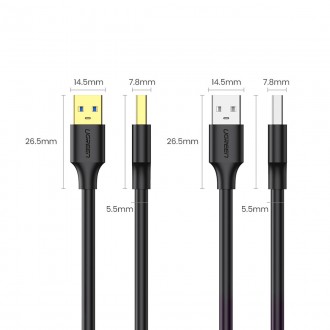 Ugreen cable 3m USB 3.2 Gen 1 cable black (US128 90576)