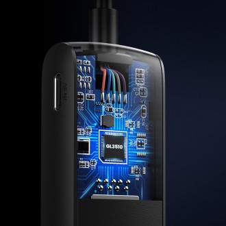 Ugreen HUB 4in1 USB - 4x USB Type A 3.0 PD DC 12V 0.25m black (CM416 10915)