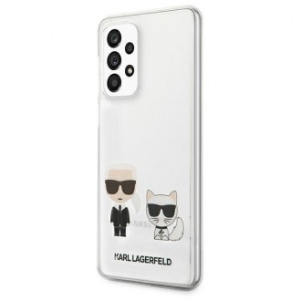Karl Lagerfeld KLHCA33CKTR A33 5G A336 hardcase Transparent Karl & Choupette