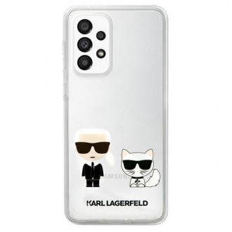 Karl Lagerfeld KLHCA33CKTR A33 5G A336 hardcase Transparent Karl & Choupette