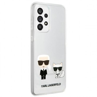 Karl Lagerfeld KLHCA33CKTR A33 5G A336 hardcase Transparent Karl & Choupette