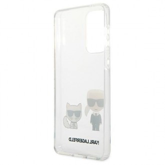 Karl Lagerfeld KLHCA33CKTR A33 5G A336 hardcase Transparent Karl & Choupette