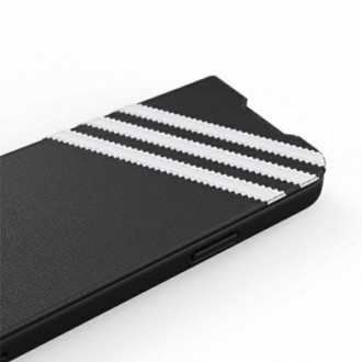 Adidas OR Booklet Case PU iPhone 13 Pro / 13 6,1" czarno biały/black white 47112