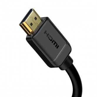 Baseus kabel HDMI 2.0 0,75 m černý (WKGQ030201)