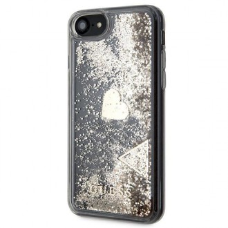 Guess GUOHCI8GLHFLGO iPhone 7/8/SE 2020 /SE 2022 zlatý/zlatý pevný obal Glitter Charms