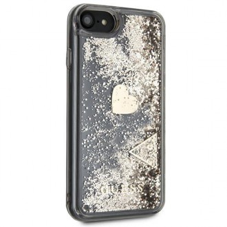 Guess GUOHCI8GLHFLGO iPhone 7/8/SE 2020 /SE 2022 zlatý/zlatý pevný obal Glitter Charms