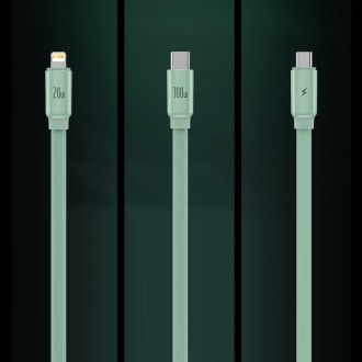 Baseus Traction Series 3 v 1 zatahovací kabel USB typu C – micro USB / USB typu C / Lightning Power Delivery 100 W 1,7 m fialová (CAQY000005)
