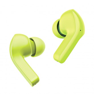 Bezdrátová sluchátka TWS Bluetooth do uší Acefast zelená (zelená T6 pro mládež)