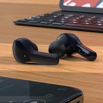 Bezdrátová sluchátka TWS Bluetooth do uší Acefast zelená (zelená T6 pro mládež)