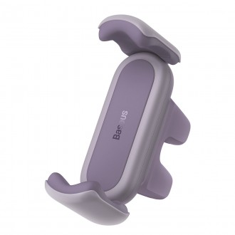 Baseus Steel Cannon 2 držák smartphonu pro ventilační mřížku fialový (SUGP000005)