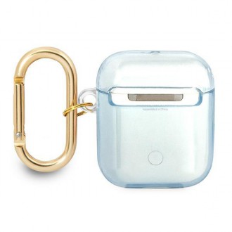 Guess GUA2HHTSB kryt AirPods blue/blue Strap Collection