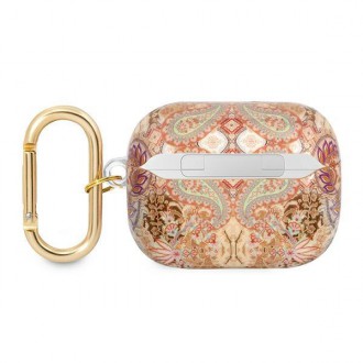 Guess GUAPHHFLD AirPods Pro obal zlato/zlatý Paisley Strap Collection