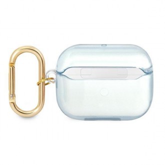 Guess GUAPHHTSB kryt AirPods Pro blue/blue Strap Collection