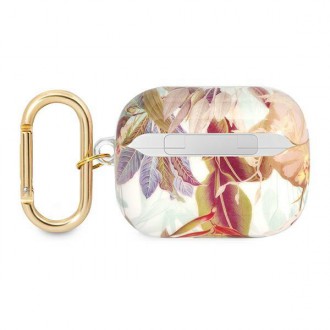Guess GUAPHHFLU kryt AirPods Pro fialový/fialový Flower Strap Collection