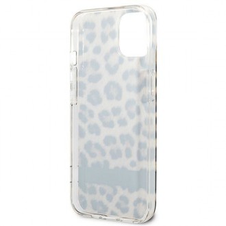 Guess GUHCP13SHSLOW iPhone 13 mini 5,4&quot; hnědé/hnědé pevné pouzdro Leopard