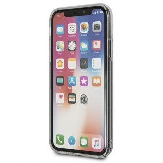 Guess GUOHCPXGLHFLGO iPhone X/Xs zlato/zlaté pevné pouzdro Glitter Charms