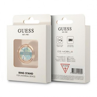 Guess Ring stojan GURSHCHMAN zelený/zelený Květ