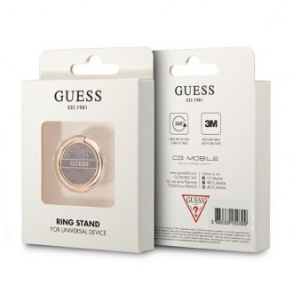 Guess Ring stojan GURSHG4SW hnědý/hnědý 4G