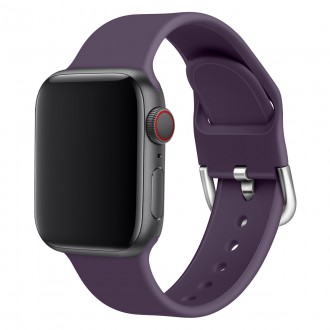 Silicone Strap APS Silicone Watch Band Ultra / 8/7/6/5/4/3/2 / SE (49/45/44 / 42mm) Strap Watchband Purple