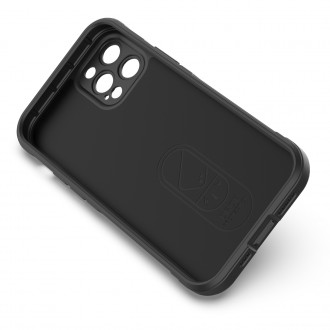 Magic Shield Case case for iPhone 12 Pro flexible armored case dark blue