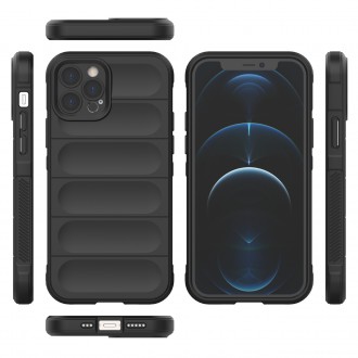 Magic Shield Case case for iPhone 12 Pro flexible armored case dark blue