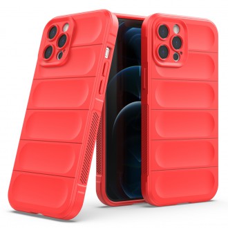 Magic Shield Case case for iPhone 12 Pro Max flexible armored cover red