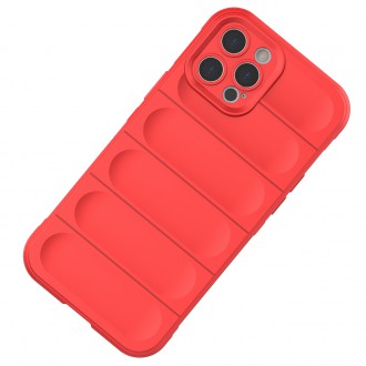 Magic Shield Case case for iPhone 12 Pro Max flexible armored cover red