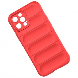 Magic Shield Case case for iPhone 12 Pro Max flexible armored cover red