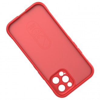 Magic Shield Case case for iPhone 12 Pro Max flexible armored cover red