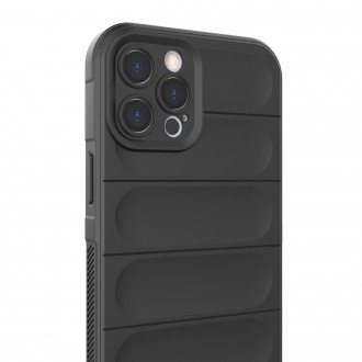 Magic Shield Case case for iPhone 12 Pro Max flexible armored dark blue cover