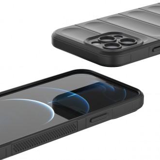 Magic Shield Case case for iPhone 12 Pro Max flexible armored dark blue cover
