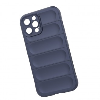 Magic Shield Case case for iPhone 12 Pro Max flexible armored dark blue cover