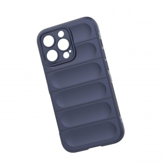 Magic Shield Case case for iPhone 13 Pro Max flexible armored case dark blue