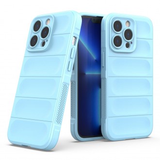 Ohebný pancéřový kryt Magic Shield Case pro iPhone 13 Pro Max světle modrý