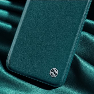 Nillkin Qin Cloth Pro Case Case for iPhone 13 Pro Camera Protector Holster Cover Flip Cover Gray