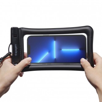 Spigen A610 UNIVERSAL WATERPROOF FLOAT CASE 2-PACK BLACK