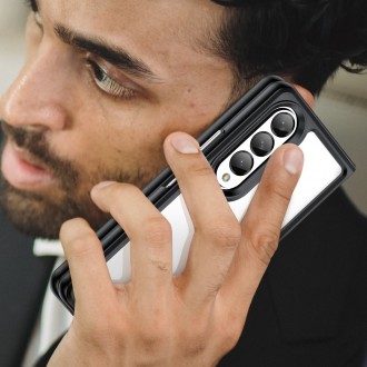 Outer Space Case pro Samsung Galaxy Z Fold 3 kryt s pružným rámem černý
