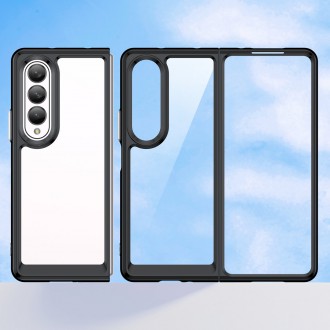 Outer Space Case pro Samsung Galaxy Z Fold 3 kryt s pružným rámem černý