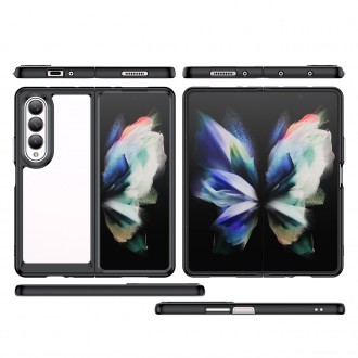 Outer Space Case pro Samsung Galaxy Z Fold 3 kryt s pružným rámem černý