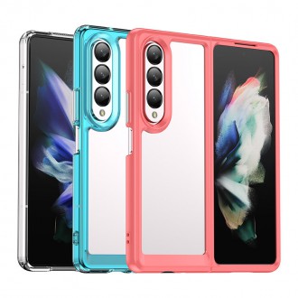 Outer Space Case pro kryt Samsung Galaxy Z Fold 3 s pružným rámečkem modrý