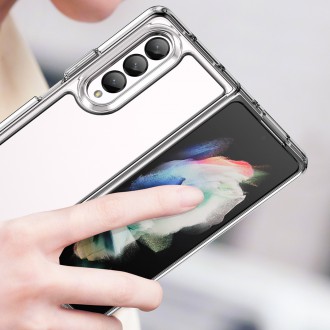 Outer Space Case pro kryt Samsung Galaxy Z Fold 3 s flexibilním průhledným rámečkem