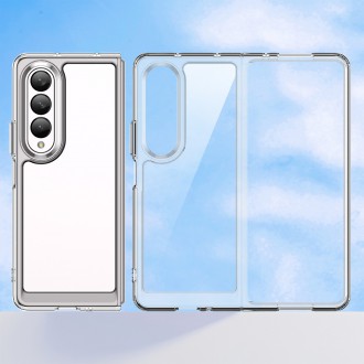 Outer Space Case pro kryt Samsung Galaxy Z Fold 3 s flexibilním průhledným rámečkem